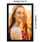 Americanflat Poster Frame - Large Picture Frame for Displaying Posters, Photos and Artwork - Polished Plexiglass Cover - Hanging Hardware for Horizontal and Vertical Display